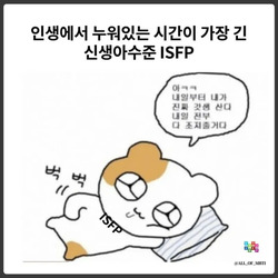 ISFP MBTI 성격 유형 취향 mbti짤 mbti짤방 mbti타입
