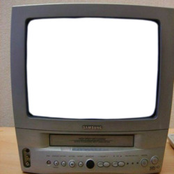 옛날 티비 TV 텔레비전 삼성 비디오 일체형